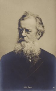 Felix Dahn (1834-1912), tysk jurist, författare och historiker (svartvitt foto) av German Photographer
