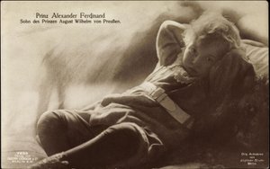 Prins Alexander Ferdinand, son till August Wilhelm av German Photographer