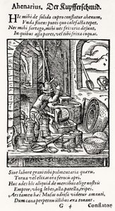 A Copper-Smith, utgiven av Hartman Schopper av German School