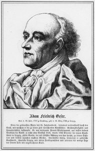 Adam Friedrich Oeser (gravyr) av German School