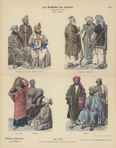 afghanska kostymer av German School