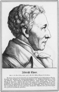 Albrecht Thaer (gravyr) av German School