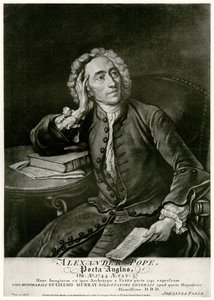Alexander Pope av German School