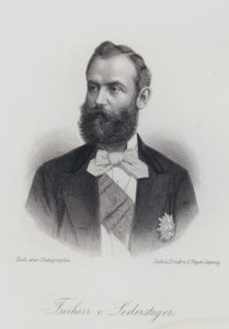 Alois Ledersteger, österrikisk författare (gravyr) av German School