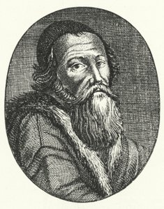 Amos Comenius, tjeckisk författare och filosof (gravyr) av German School