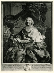 Andrew Hercules kardinal av Fleury av German School
