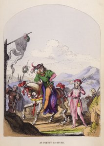 As Pretty As Seven (färg litho) av German School