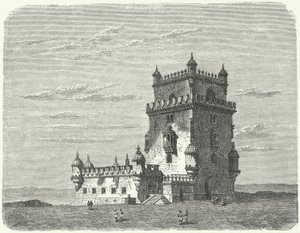 Belem Tower, Lissabon (gravyr) av German School