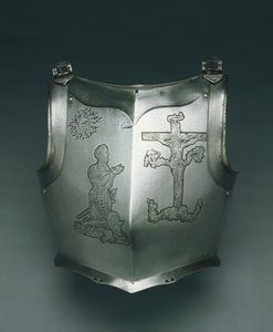 Bröstskydd, Nürnberg, ca 1550 av German School