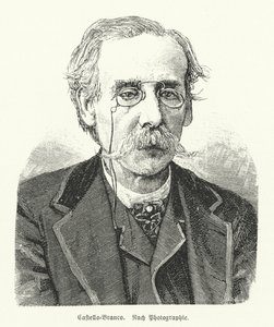 Camilo Castelo Branco, portugisisk romanförfattare och dramatiker (litho) av German School