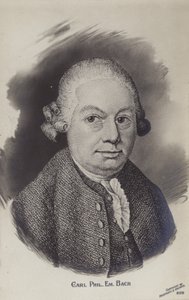 Carl Philipp Emanuel Bach, tysk klassisk musiker och kompositör (1714-1788) av German School