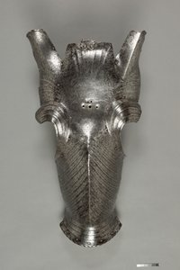 Chanfron i Maximiliansk stil, ca 1510 (stål) av German School