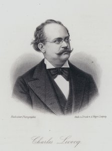 Charles Lecocq, fransk kompositör (gravyr) av German School