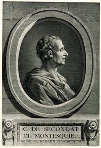 Montesquieus Charles de Secondat av German School