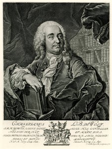 Christian Freiherr von Wolff av German School