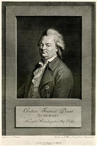 Christian Friedrich Daniel Schubart av German School
