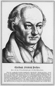 Christoph Friedrich Perthes (gravyr) av German School