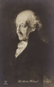 Christoph Martin Wieland (1733-1813), tysk poet, författare och översättare (litografi) av German School
