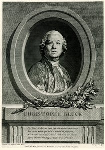 Christopher Willibald Gluck av German School