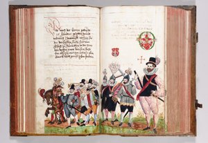 Krönika av Nürnberg från dess grundande till 1603, SCHEMBART BOOK av German School