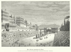 Circus Maximus, Rom (gravyr) av German School