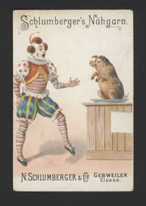 Clowner (chromolitho) av German School