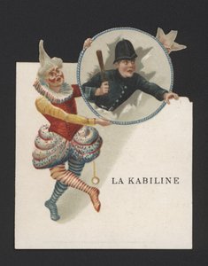 Clowner (chromolitho) av German School