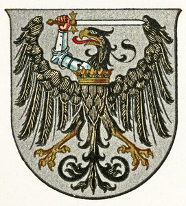 Västpreussens vapen, c.1898 av German School