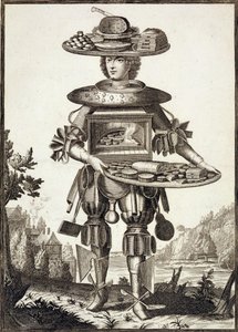 Kostym för en konditor, pub. av Gerard Valck (16512-1726) c.1690 av German School