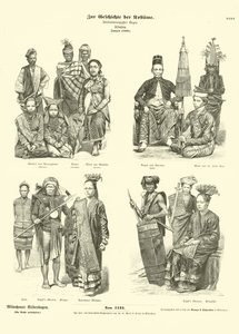 Kostymer i Indonesien, 1880 av German School