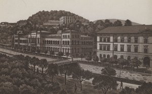 Curhaus (litho) av German School