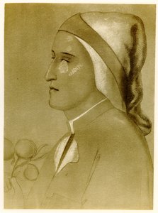 Dante Alighieri, 1884-90 (fototyp) av German School