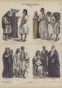Egyptiska kostymer av German School