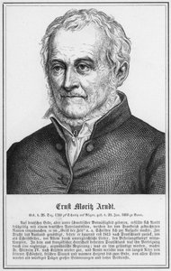 Ernst Morik Arndt (gravyr) av German School