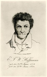 Ernst Theodor Amadeus Hoffmann (1776-1822) 1884-90 (fototyp) av German School