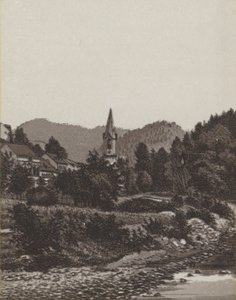 Evangeliska kyrkan (litho) av German School