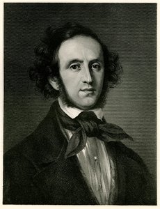 Felix Mendelssohn-Bartholdy, 1884-90 (fototyp) av German School