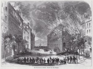Bränder i Rue Royale, Paris kommun av German School