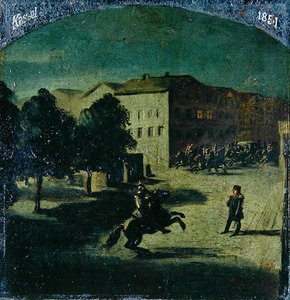 Kurfursten Friedrich Wilhelm I:s flygning av German School