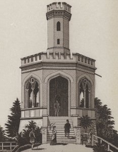 Franz Josefs hem (litho) av German School