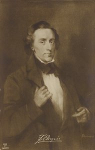 Frederic Chopin, polsk kompositör och pianist (1810-1849) av German School