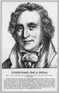 Friedrich Leopold, greve av Stolberg (gravyr) av German School
