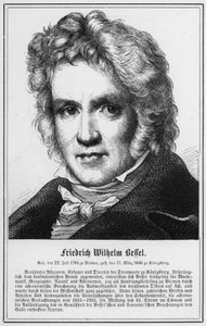 Friedrich Wilhelm Bessel (gravyr) av German School