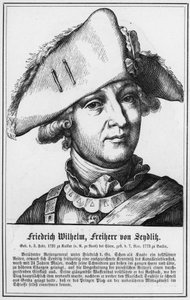 Friedrich Wilhelm, Freiherr von Sendlik (gravyr) av German School