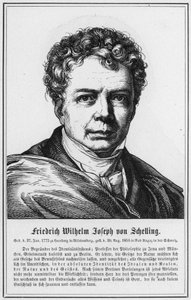 Friedrich Wilhelm Joseph von Schelling (gravyr) av German School