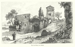 Gardens of Sallust, Rom (gravyr) av German School
