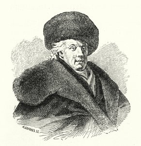 Gavrila Dershavin, rysk poet (gravyr) av German School