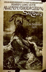 Allmän fiskeriutställning i Salzburg, 1900 av German School