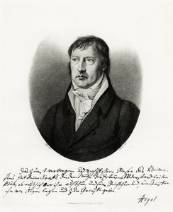 Georg Wilhelm Friedrich Hegel, 1884-90 (fototyp) av German School