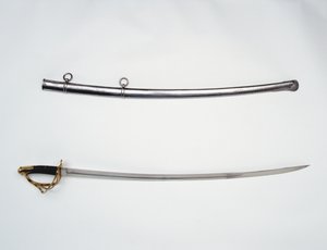 Tyskt kavalleri svärd och skida, Orange Free State Artillery, Sydafrika av German School